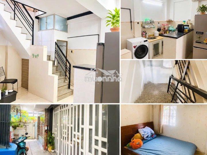 Hẻm cách mạng tháng 8, quận 3 - 1 trệt 1 lầu - 55m2