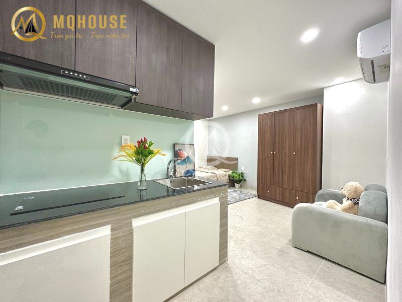 Cho thuê căn hộ full nội thất, máy giặt riêng, ban công - gần chợ phạm văn hai, sân bay tân sơn nhất - bùi thị xuân, tân bình  - 2
