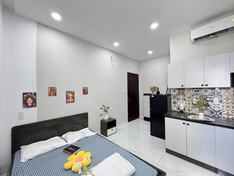 Căn hộ studio - nguyễn kiệm sát phạm văn đồng - full nội thất