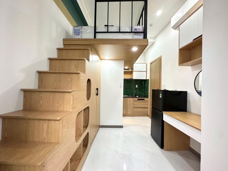 Trọ gác cao có máy lạnh trống sẵn gần đh công thương, đh văn hiến