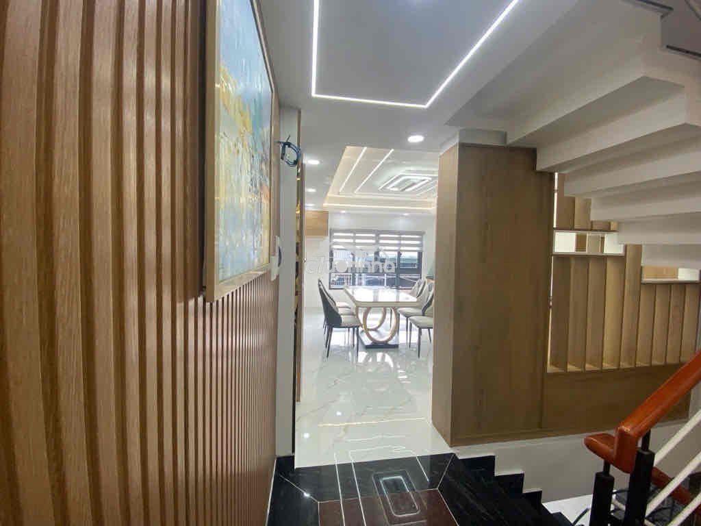 Nhà mới xây hẻm 8m oto đường kinh dương vương, an lạc - 2
