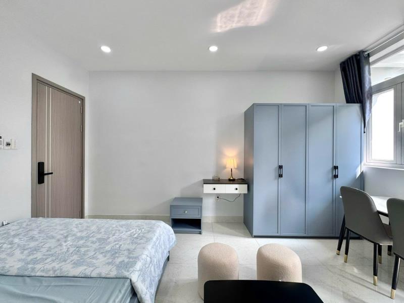 Cho thuê căn hộ 1 phòng ngủ - tách bếp - full nội thất - hutech, uef, hồng bàng, gtvt - đặng thuỳ trâm, bình thạnh - 4