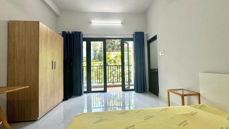Cho thuê 1pn tách bếp - ban công dài - full nội thất - máy giặt riêng - ngay cổng dh văn lang  - 3