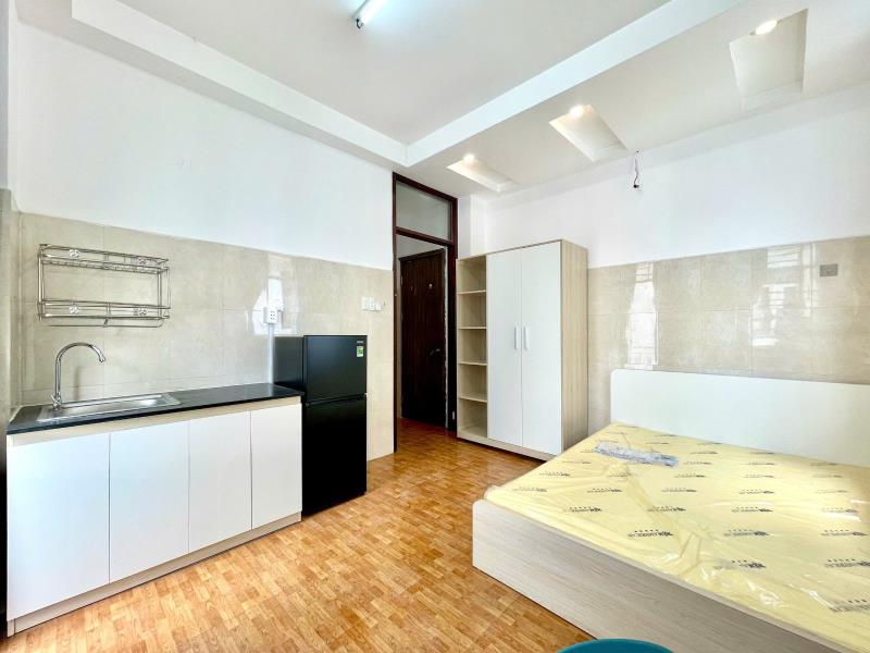 Cho thuê studio full nội thất - ban công - ngay dh văn lang chỉ 5p đi bộ - 4