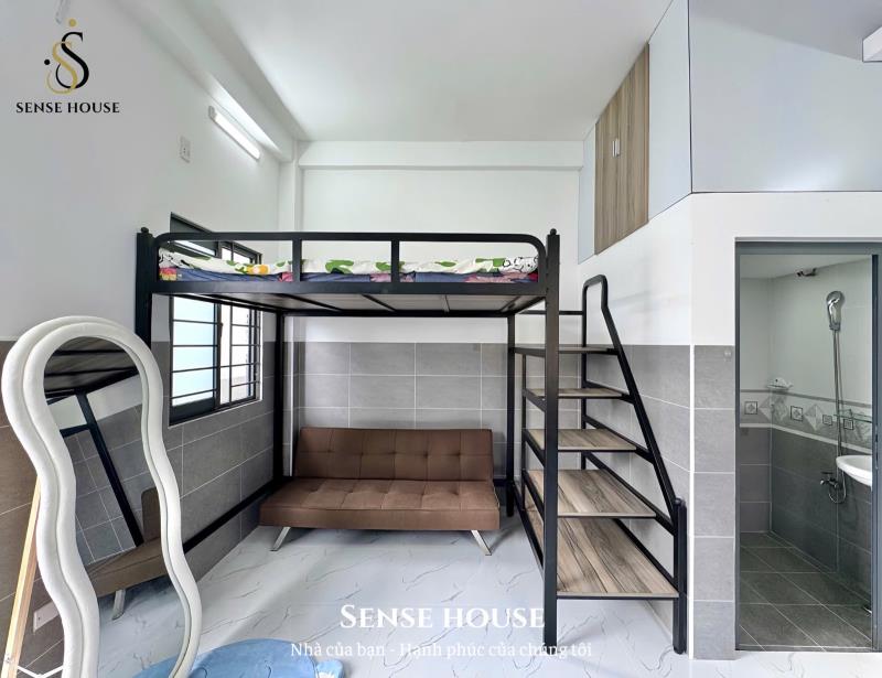 Cho thuê phòng dạng duplex - full nội thất - cửa sổ trời | đi bộ qua đh văn hiến - 3