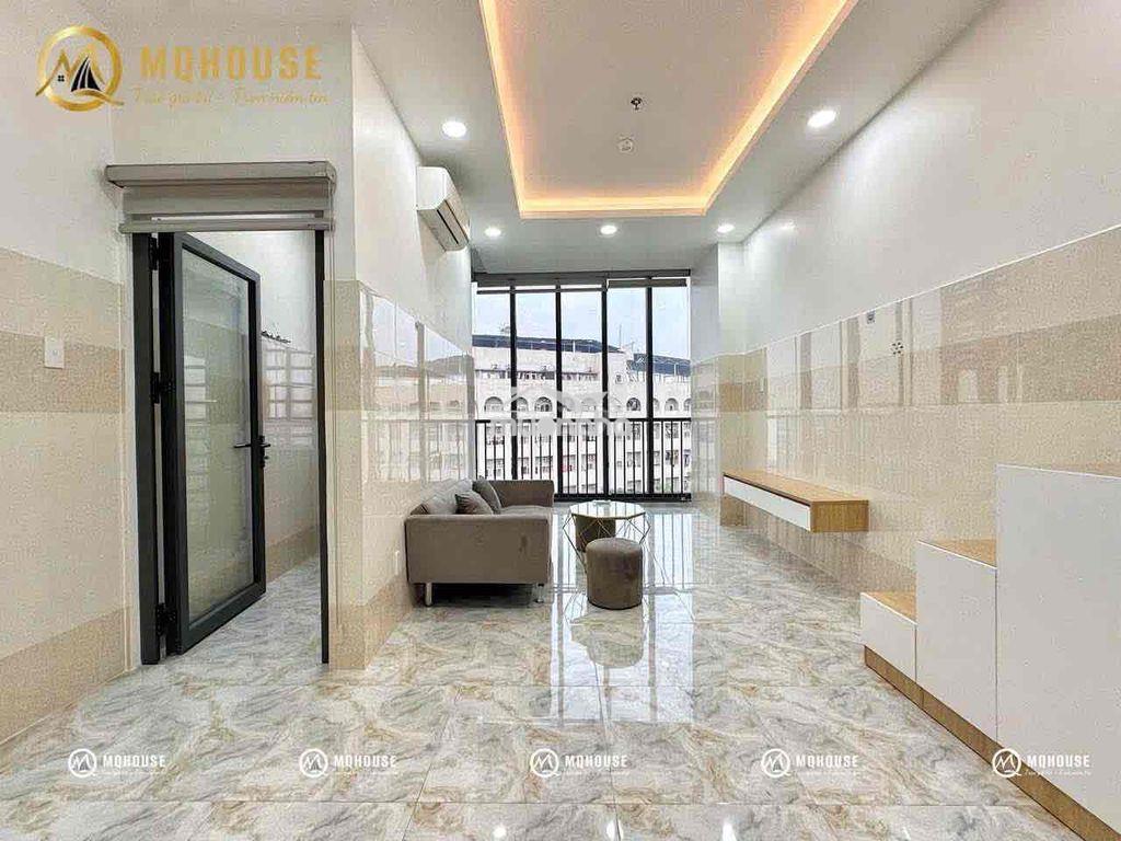 Duplex ban công view kính 40m2 | máy giặt riêng | gần đầm sen - 2