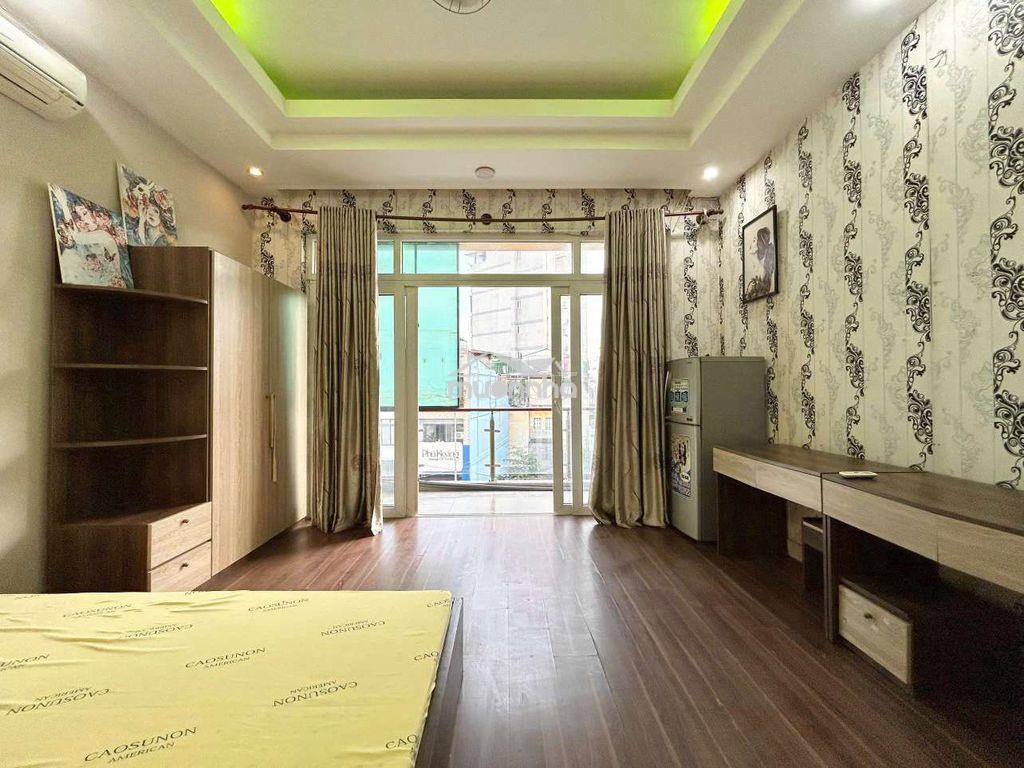 🏵️ Nhà tớ - cho thuê studio bancony tách bếp - rất to ở chu văn an - bt - Ảnh 2
