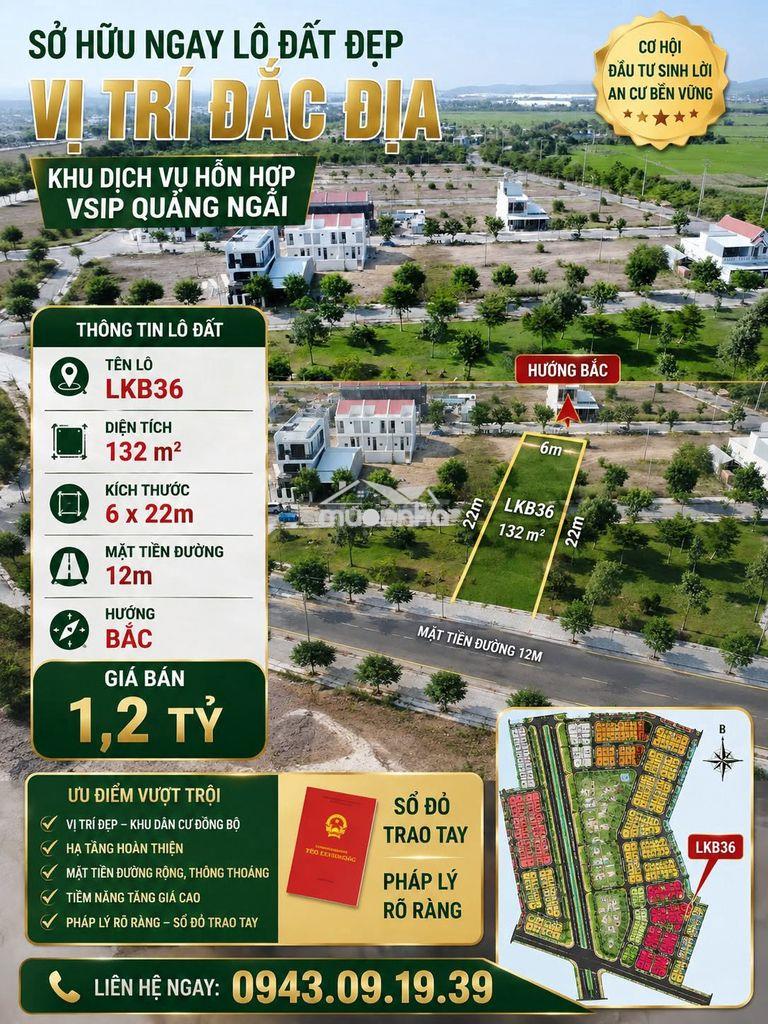 📍Chỉ 1,2 tỷ lô đất đẹp vsip – vị trí tốt, pháp lý rõ ràng