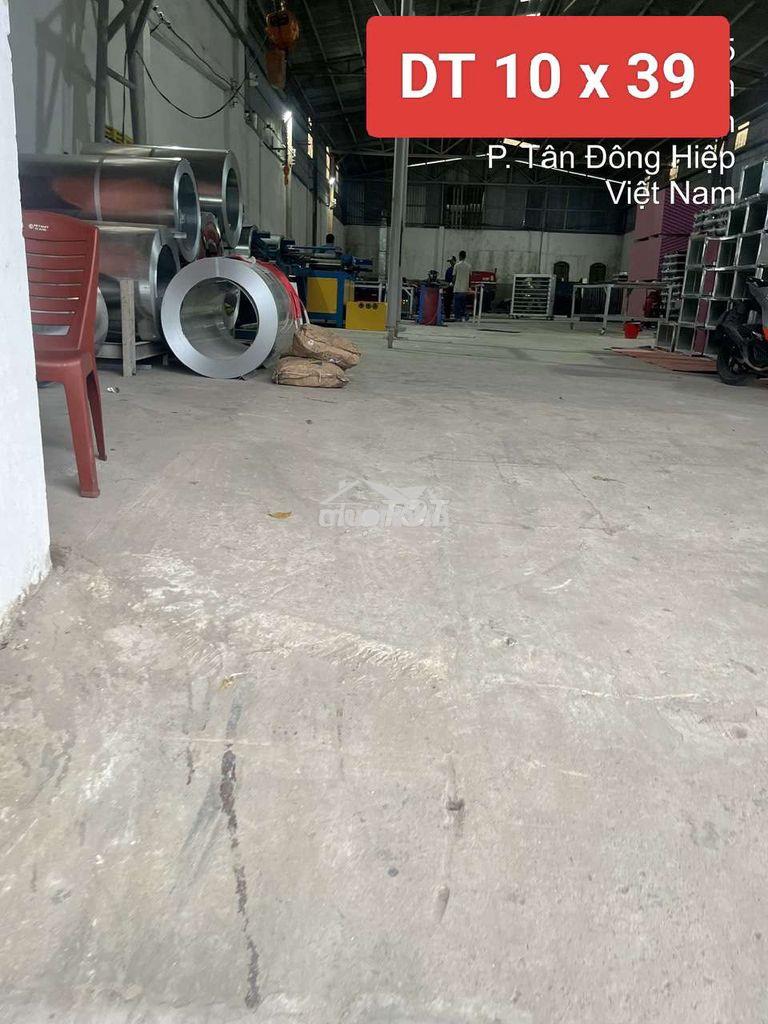 Ngộp bán xưởng đang cho thuê 25tr, tân đông hiệp -dĩ an, cơ hội vàng