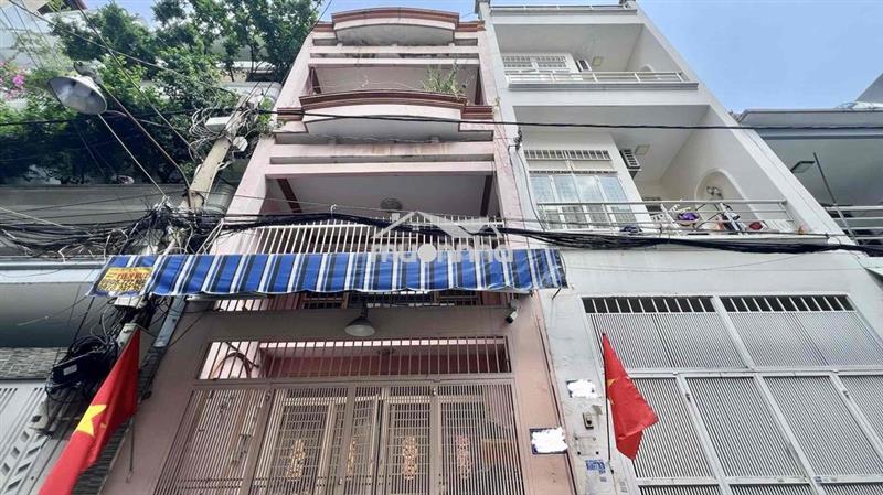 Bán nhà hxh đất thánh p6 tân bình, 60m2 (4m x 15m), 4 tầng