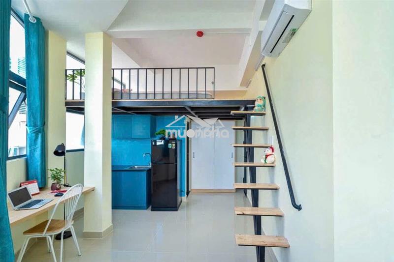 Cho thuê căn hộ studio lý phục man đầy đủ nội thất