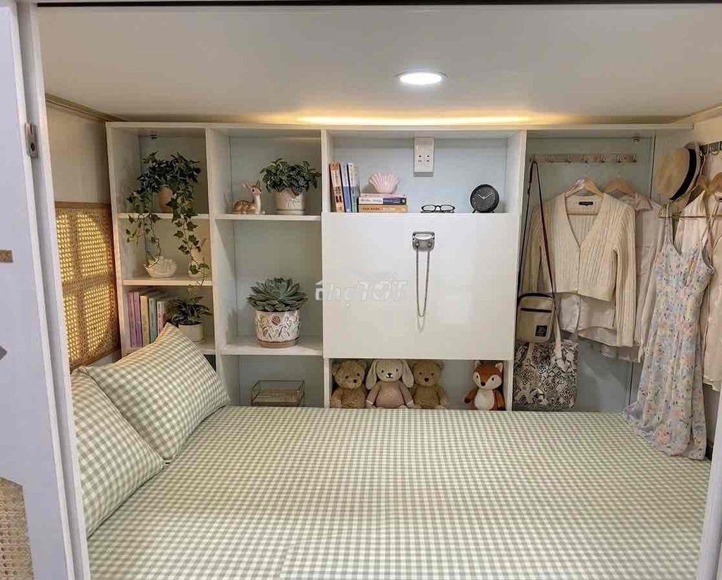 Sleepbox nữ mới khai trương quận 8 - full tiện ích - 2