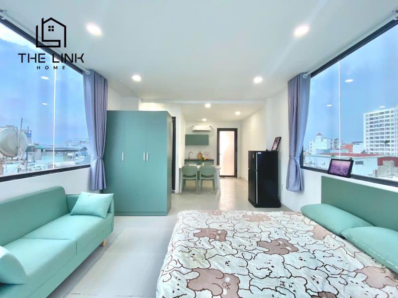 Căn hộ ban công rộng 50m2, ung văn khiêm, bình thạnh gần metro, gtvt, ftu2, full nội thất  - 4