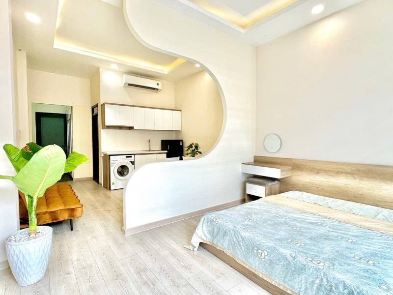 Cho thuê căn hộ 1pn balcony giá rẽ ngay đh hutech - hồng bàng - uef - chợ bà chiểu - landmark 81 - 2