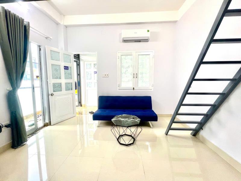 Duolex full nội thất - 35m2 - ban công - ngay dh hutech, uth, hiu, uef - ngã tư hàng xanh - 3