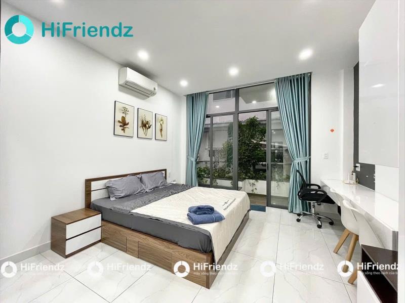 Cho thuê căn hộ 1pn balcony - thang máy - chợ tân định - đh isb - mở - cv lê văn tám - hồ con rùa - 2
