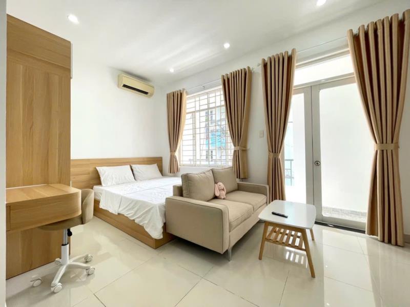 Căn hộ 2–3 người ban công – gần đh mỹ thuật | phan đăng lưu, phú nhuận