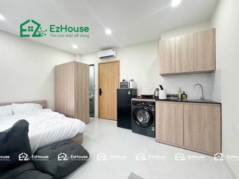 Cho thuê căn hộ mini - thang máy - đh văn lang - chợ bà chiểu - ngã tư hàng xanh - học viện cán bộ - 4
