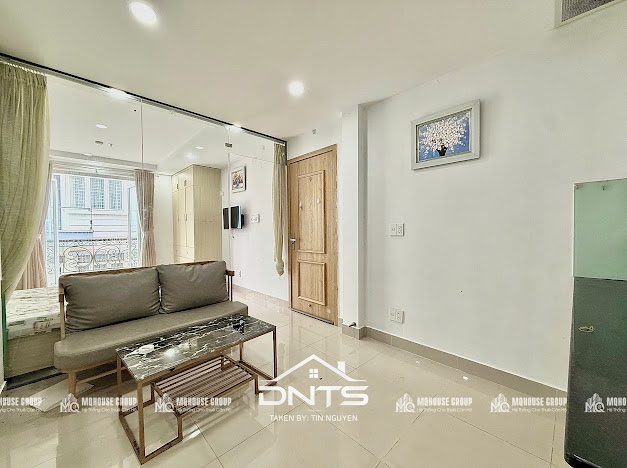 Cho thuê căn hộ 1pn balcony - thang máy - cv lê văn tám - đh kiến trúc - isb - chợ tân định - 4