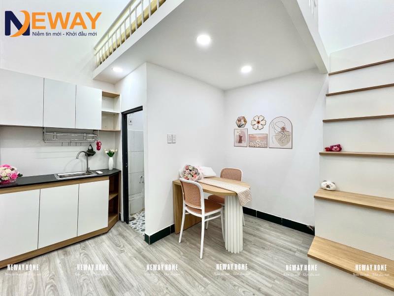 Thích ở gác cao không đụng đầu? căn hộ dịch vụ siêu xinh gần aeon mall, huit đang trống sẵn chờ bạn vào 