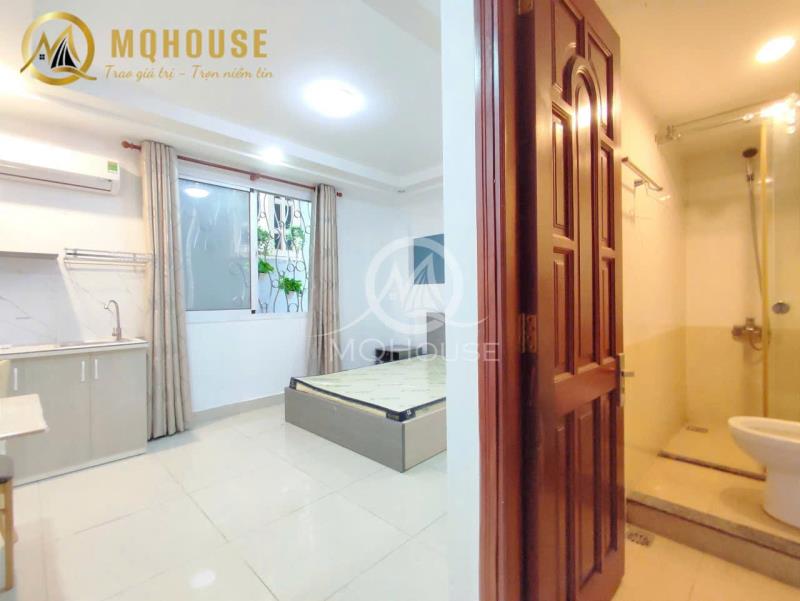 Phòng trọ cho thuê dạng studio cửa sổ trời thang máy-nhà xe gần đh công thương-đh văn hiến-học viện hàng không q.tân bình - 3