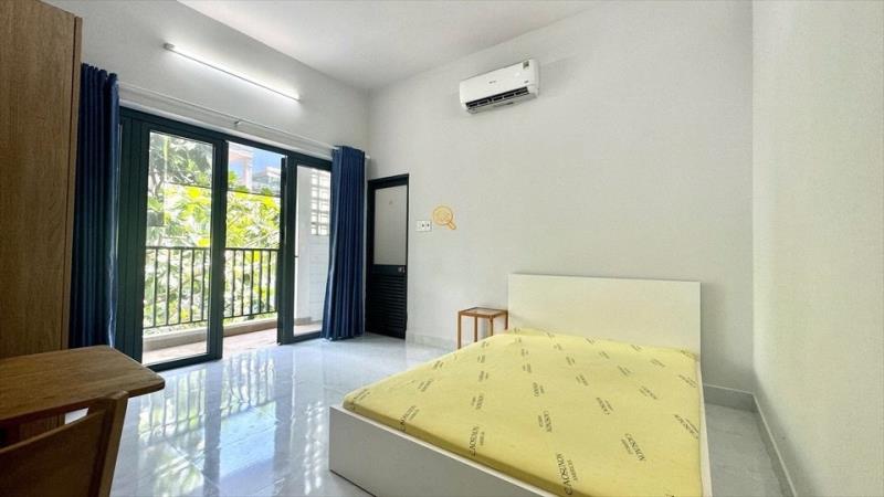 Cho thuê căn hộ studio - đặng thuỳ trâm - ban công, tách bếp, máy giặt riêng - 4