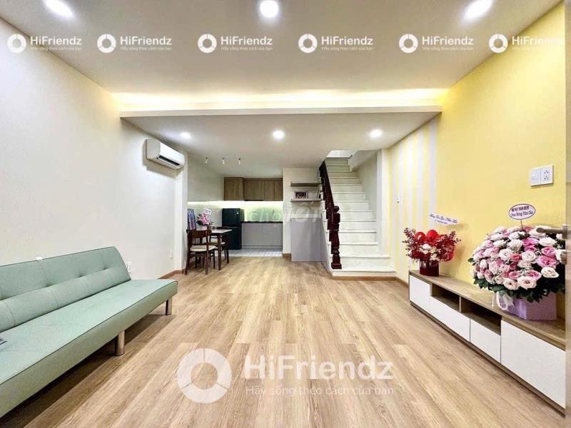 1 trệt 1 lửng full nội thất rộng 60m2 | ngay siêu thị go! thoại ngọc hầu