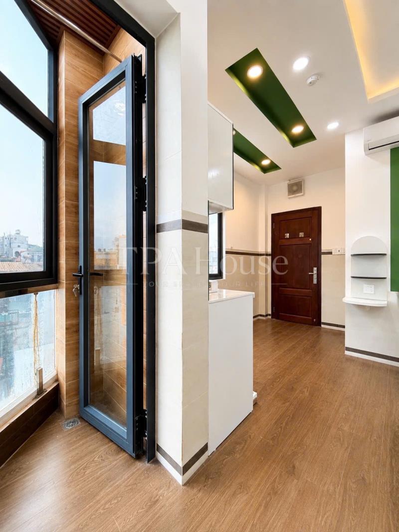 Cho thuê studio ban công full nội thất điện biên phủ gần uef, hutech , ngoại thương - 3