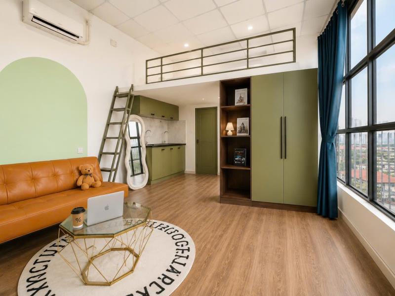 Cho thuê phòng gác lửng đi bộ qua uth, cửa sổ lớn – võ oanh, bình thạnh | gần hutech, uef, ftu, hiu - 4