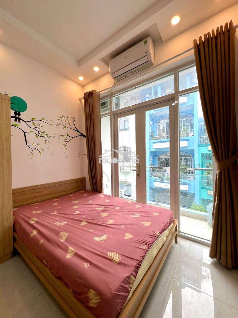 Trống sẵn cho thuê ch 1pn | balcony| rộng 35m2 | ở trung tâm quận 1 - 4