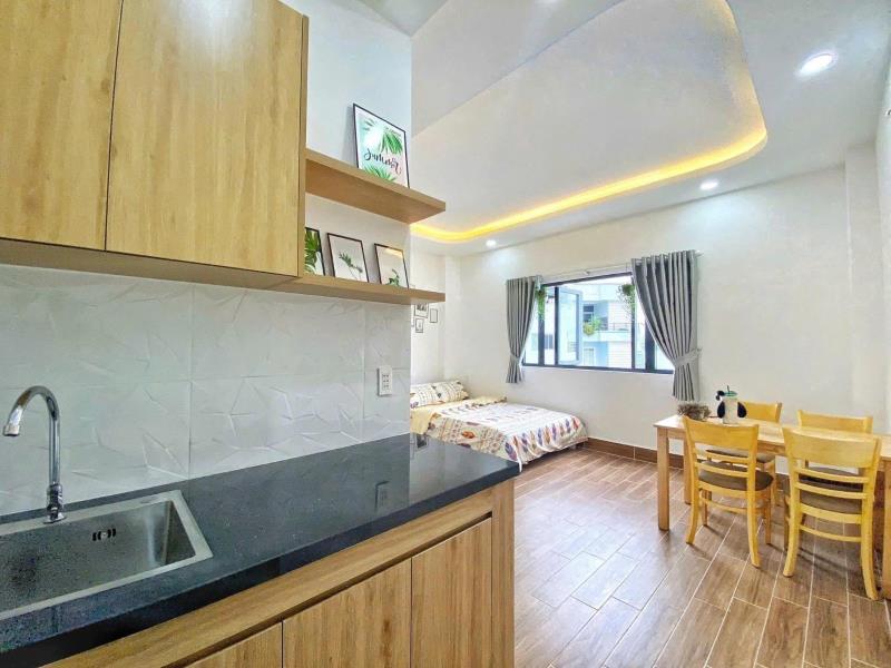 Phòng đẹp thoáng lê đức thọ giao nguyên oanh full tiện nghi giá 4 tr - 2