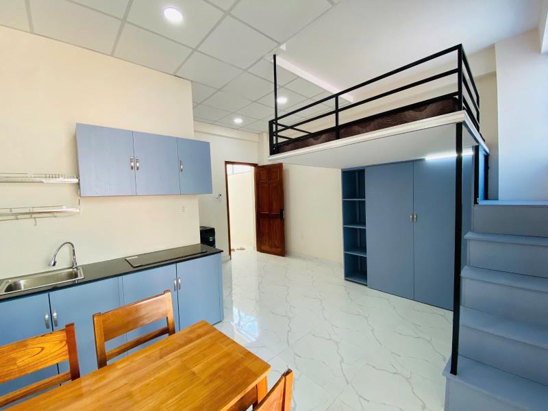 Cho thuê duplex (gác) máy giặt riêng gần đại học giao thông vận tải, ngoại thương đường tân cảng - 2