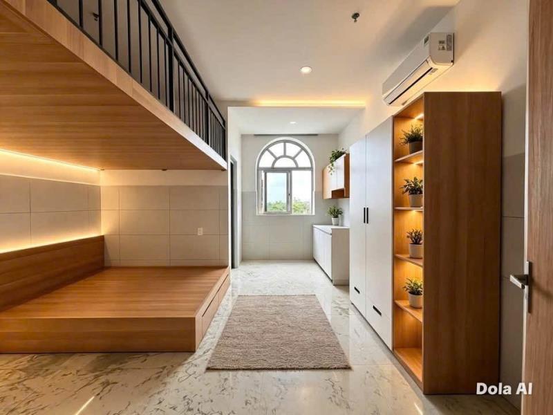 Duplex 2 không gian ngủ - full nội thất - nhà thang máy - đi bộ qua dh văn lang  - 3