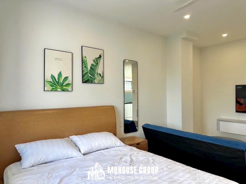 Cho thuê chdv 40m2 bancol full nội thất khu an ninh gần đh hiu - 2