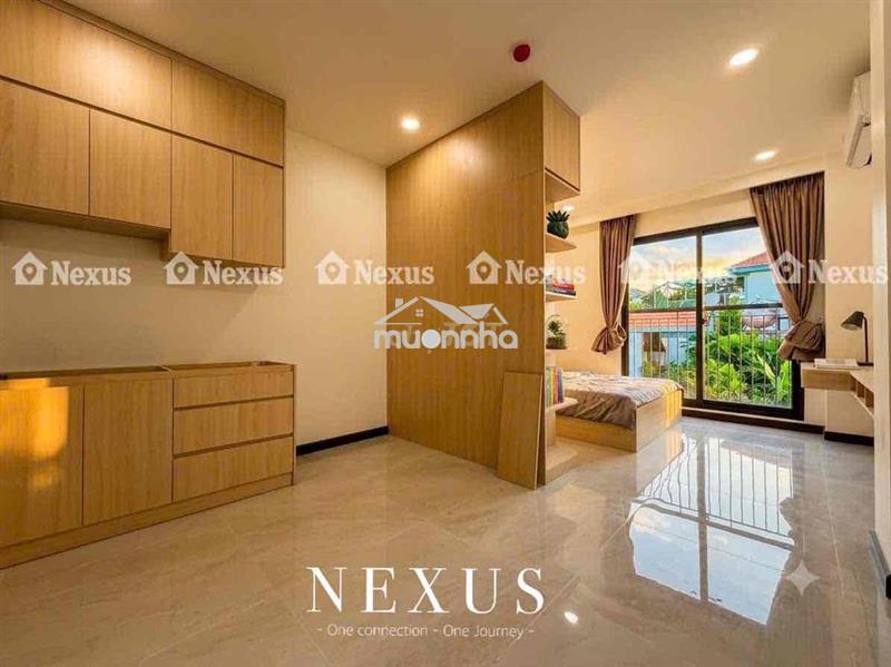 🔥Căn hộ 1pn 45m2 nhà mới thang máy hầm xe ban công máy giặt riêng