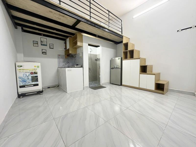 🔥 Duplex gác lửng tone trắng gỗ | trang bị sẵn máy giặt & tủ lạnh riêng | trung tâm tân phú