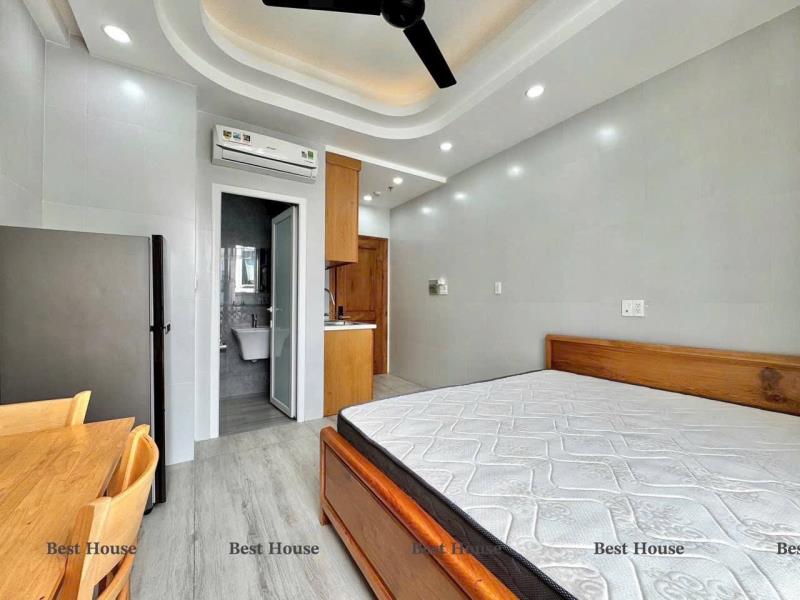 Cho thuê căn hộ studio ngay chợ phạm văn bạch, 25m2 full nội thất - 4