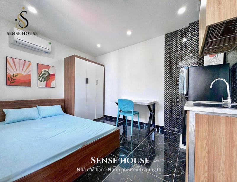 🔥 Studio cửa sổ sàn đá sang trọng | có máy giặt sấy riêng chuẩn xịn | tân bình - 3