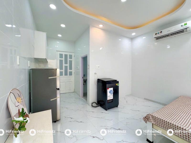 Studio full nội thất - máy giặt riêng | đh văn hiến - đh hồng bàng | giá 4tr3 - 2