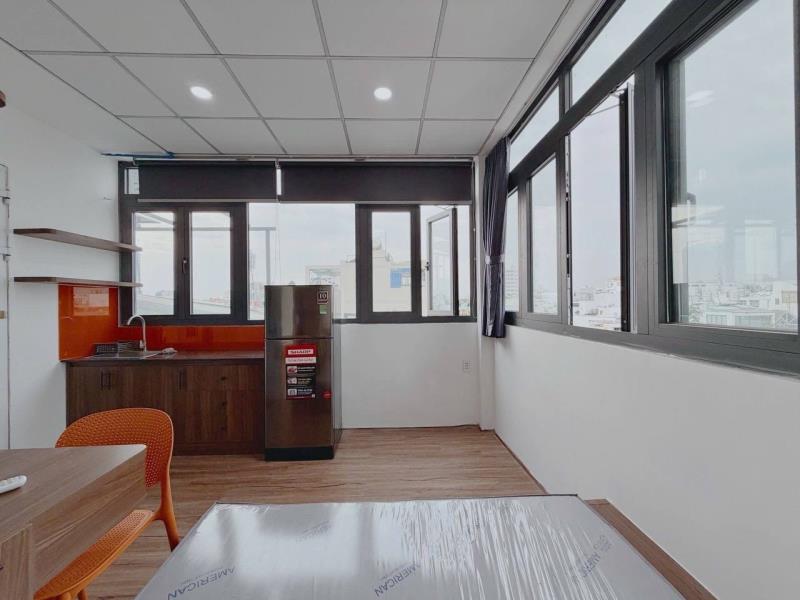 Căn hộ mini đường nơ trang long gần chợ bà chiểu, có cửa sổ trời nhà thang máy - 3