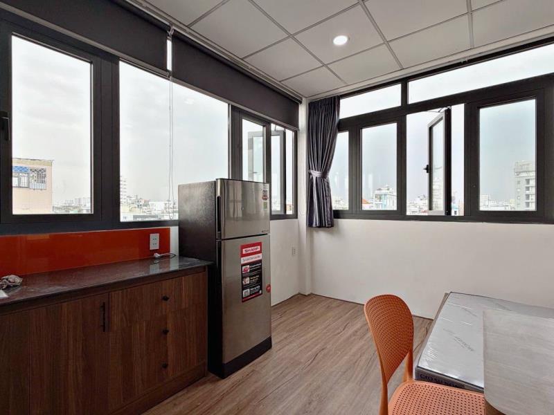 Căn hộ mini đường nơ trang long gần chợ bà chiểu, có cửa sổ trời nhà thang máy - 4