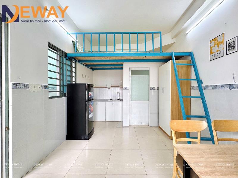 Duplex bancon thoáng mát | full nội thất | đh công thương & đh văn hiến - aeonmall | giá 4tr7 - 4