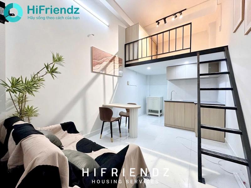 Duplex gác cao 2m | full nội thất | vhu & huit | giá 5tr5 - 2