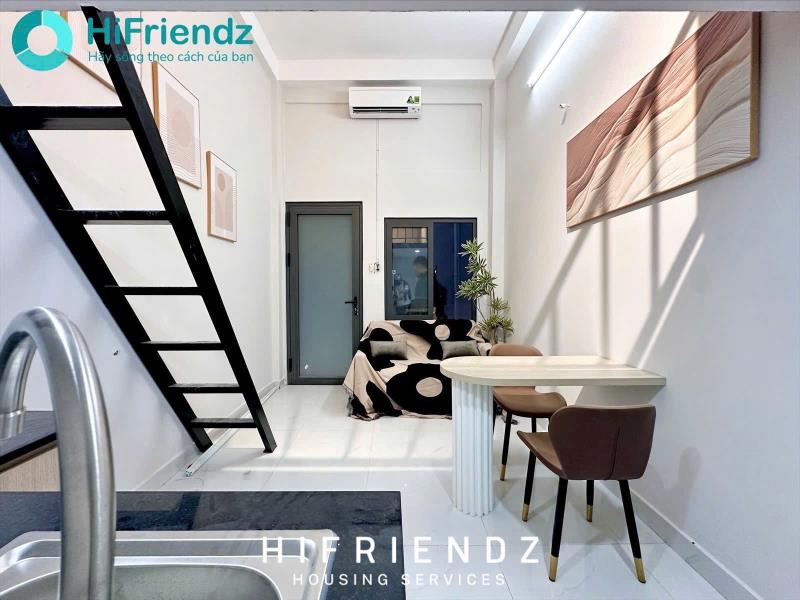 Duplex gác cao 2m | full nội thất | vhu & huit | giá 5tr5 - 3