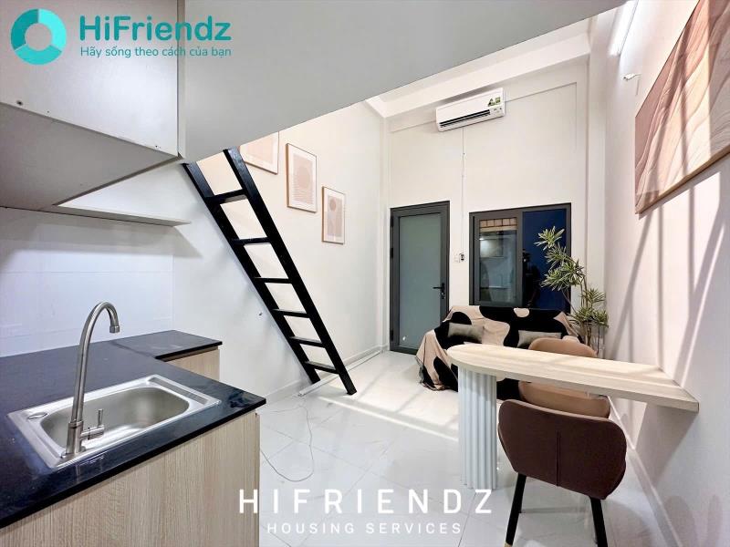 Duplex gác cao 2m | full nội thất | vhu & huit | giá 5tr5 - 4