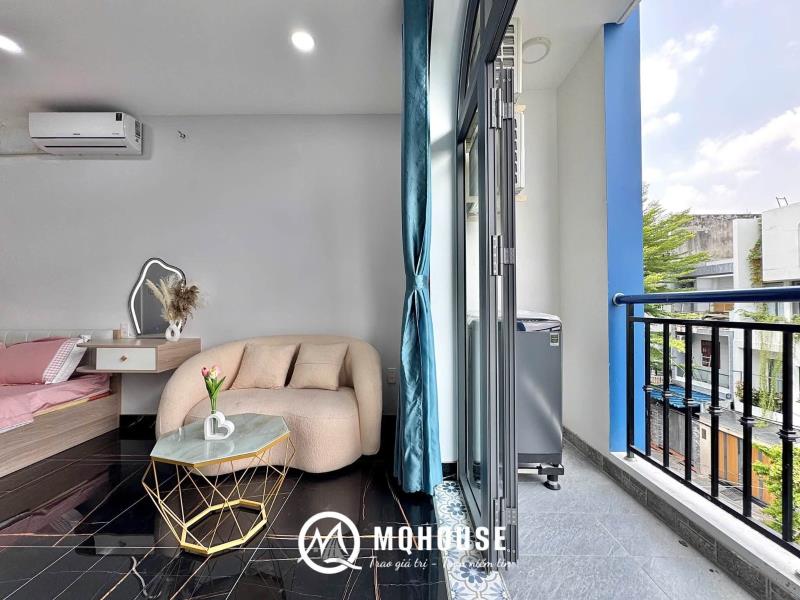 Cho thuê studio ban công giá tốt ngã tư bảy hiền, gần bv thống nhất - 4