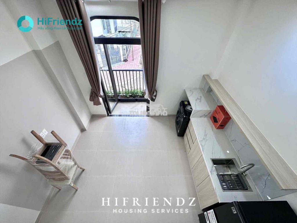 Cho thuê căn gác duplex ban công đầy đủ nội thất mới quận 8 - 4