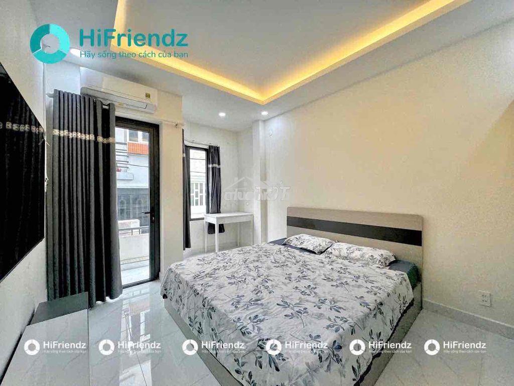 Phòng ban công thoáng thiết kế tách bếp rộng 35m2 nguyễn trãi quận 5 - 2
