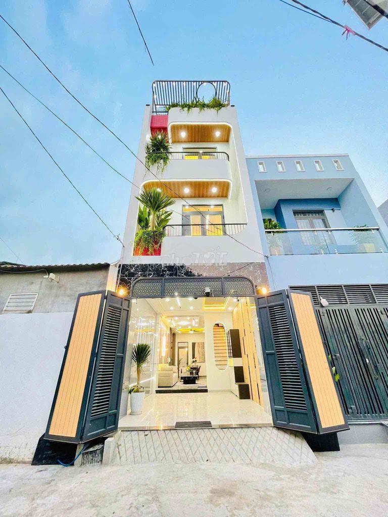 Nhà phố xây mới - đường an phú đông 33 - an phú đông q12 - giáp gò vấp