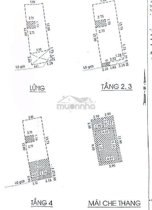 Ngộp bank bán nhà 6x18 cn 90m2 võ oanh (d3) - 4 tầng gần d2 khu vip - 2